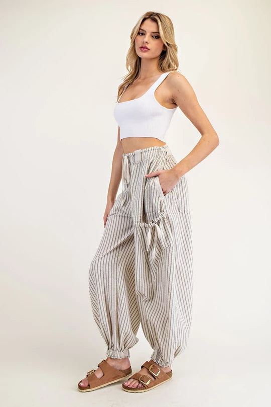 Stripes of Style Pants