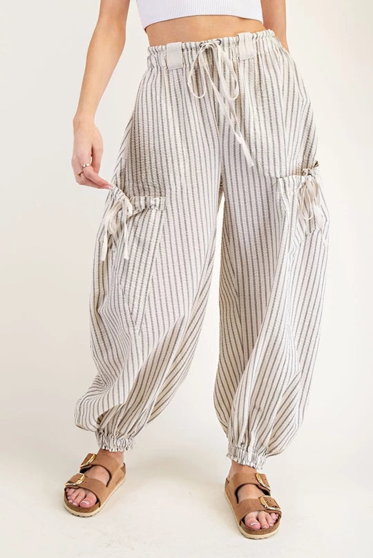 Stripes of Style Pants