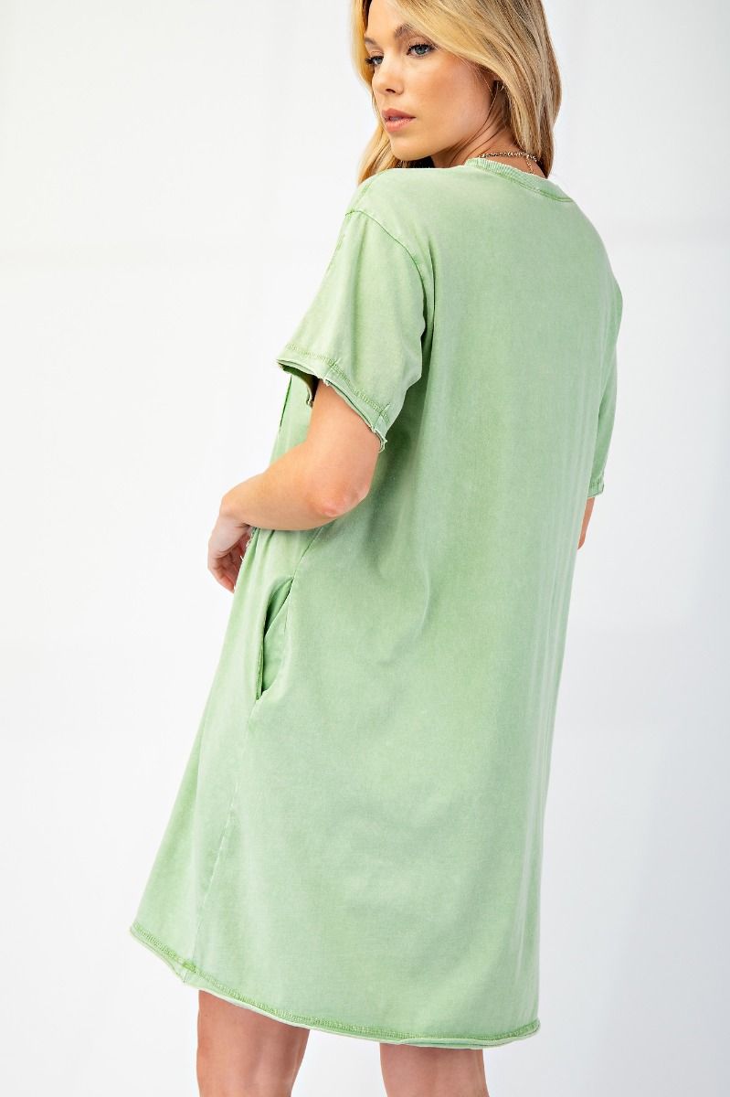 Green Apple Chic Dress
