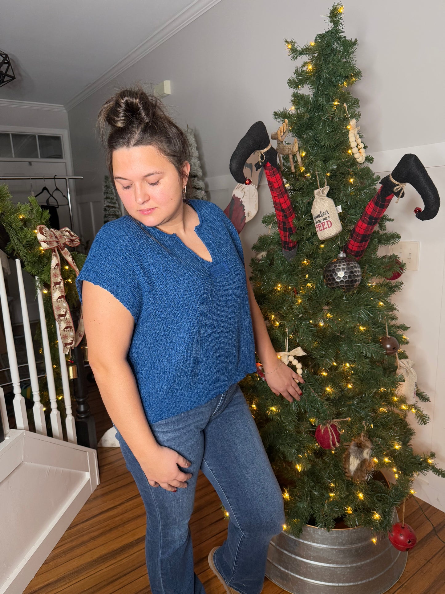 Royal Sapphire short sleeve