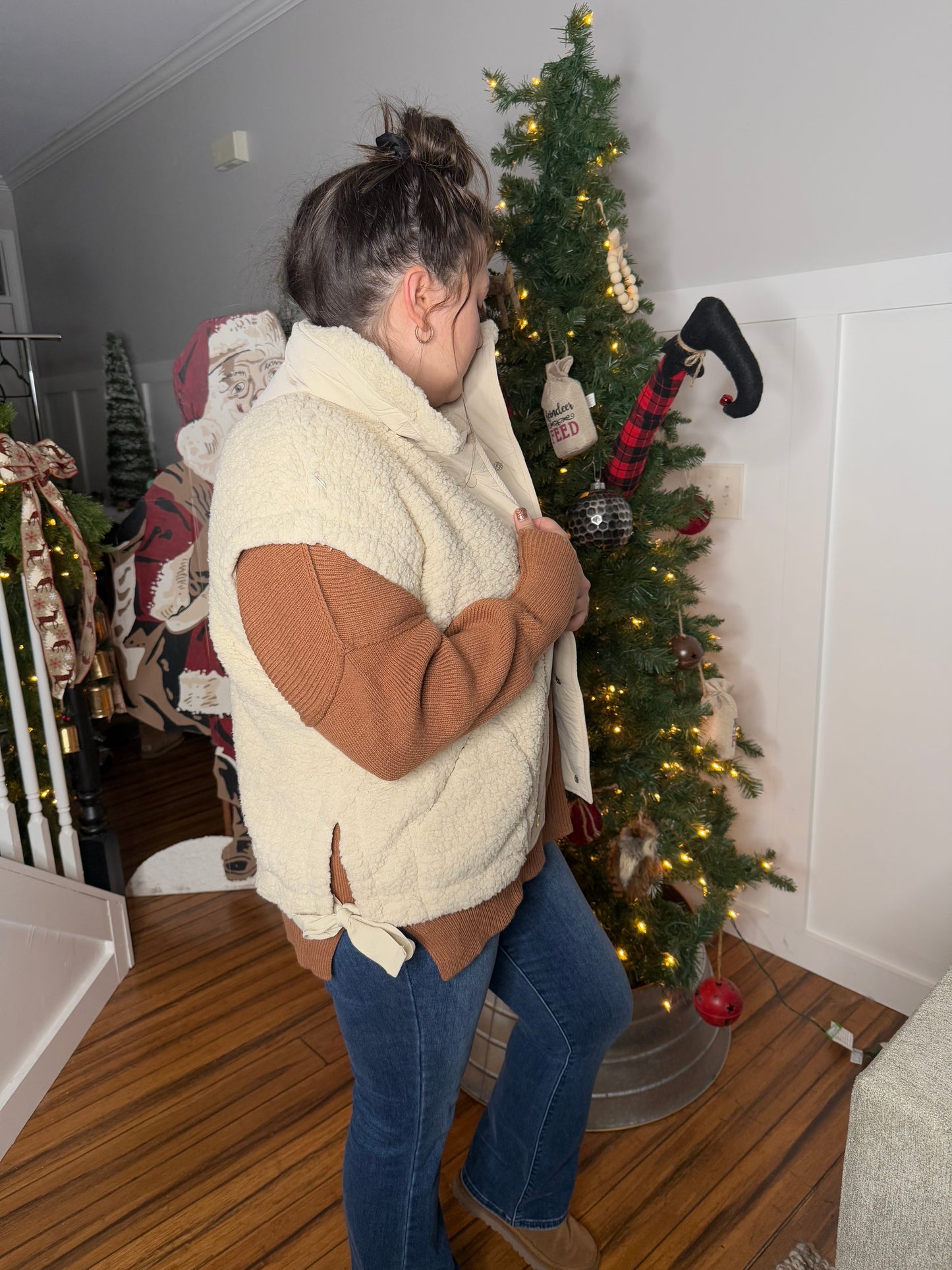 Warm Bow Vest
