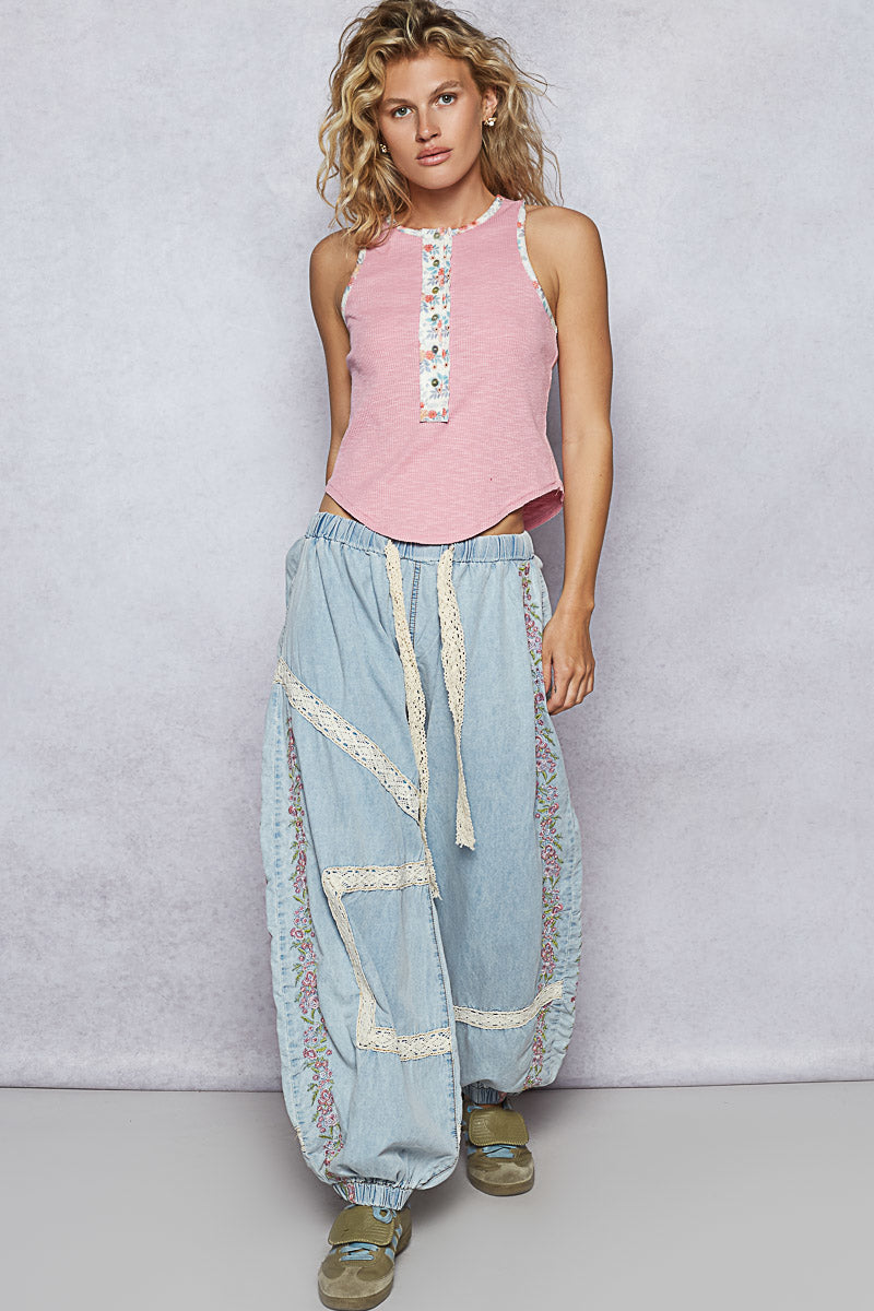 Floral Breeze Jogger
