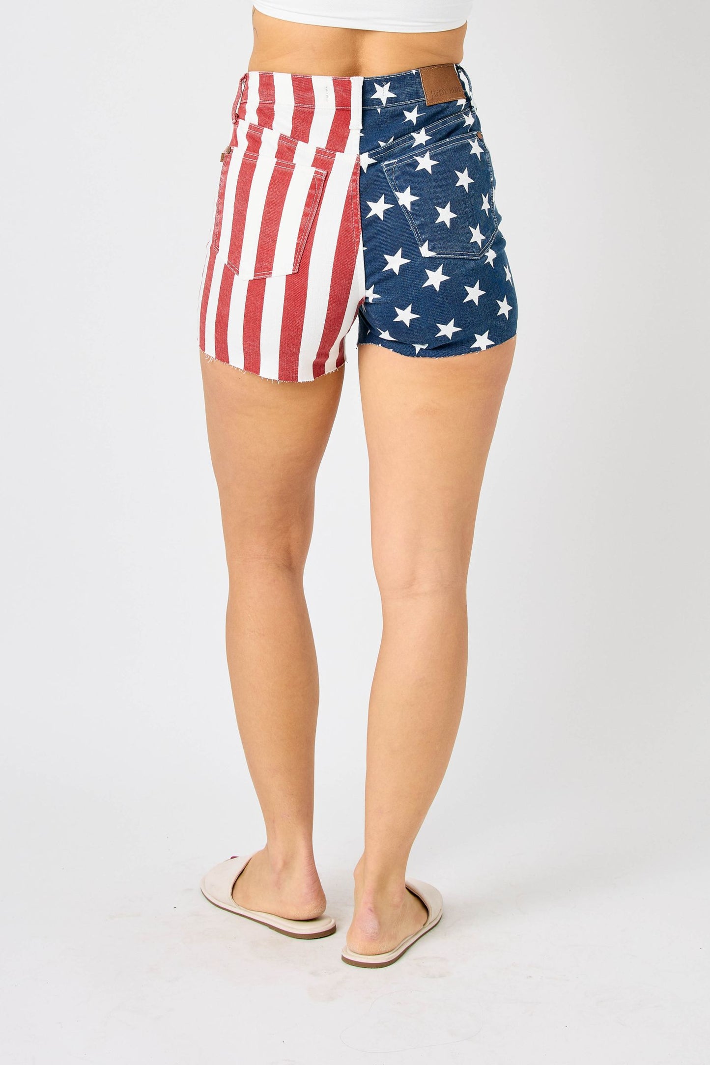 Judy Blue Americana stripes shorts
