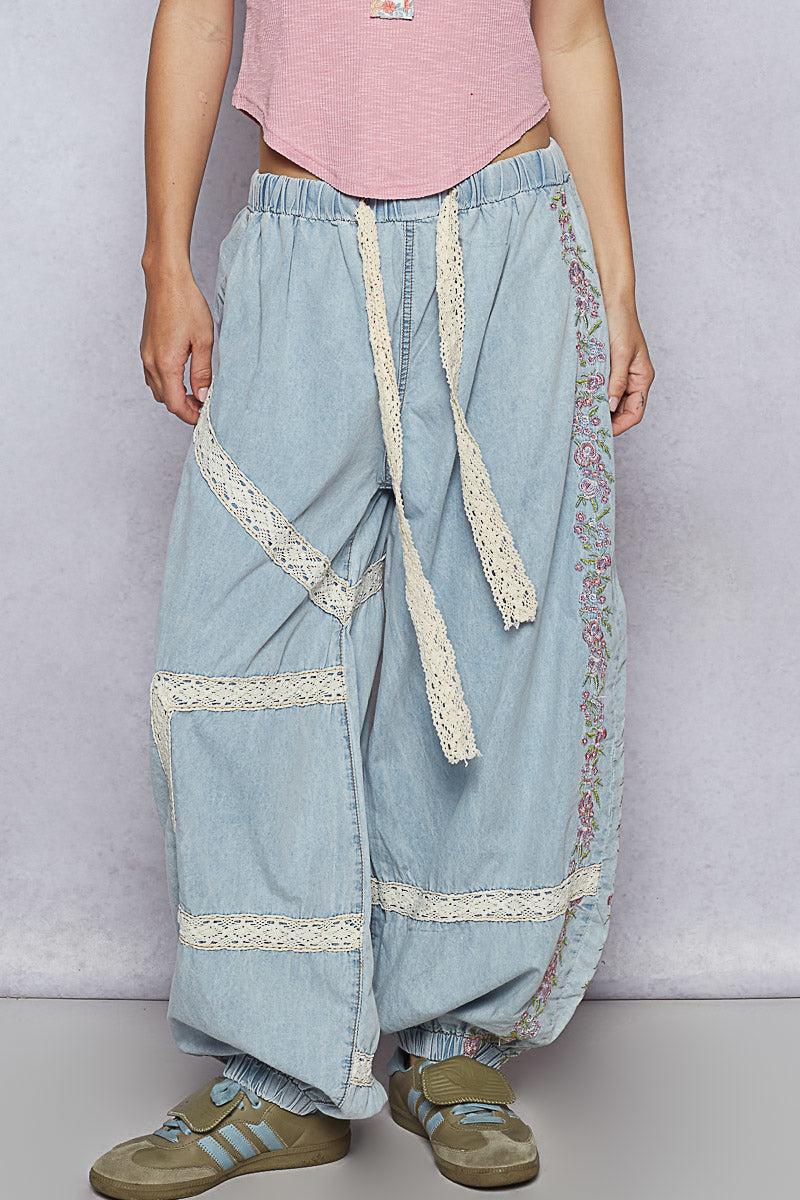 Floral Breeze Jogger