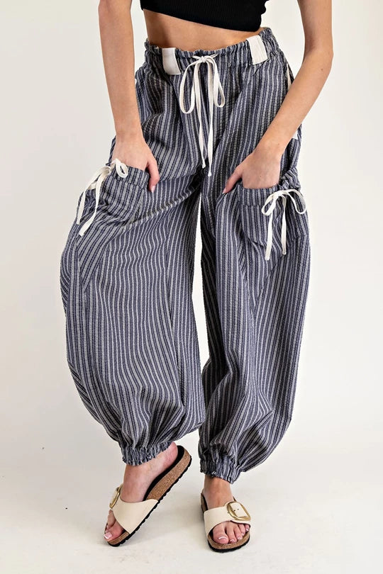 Stripes of Style Pants