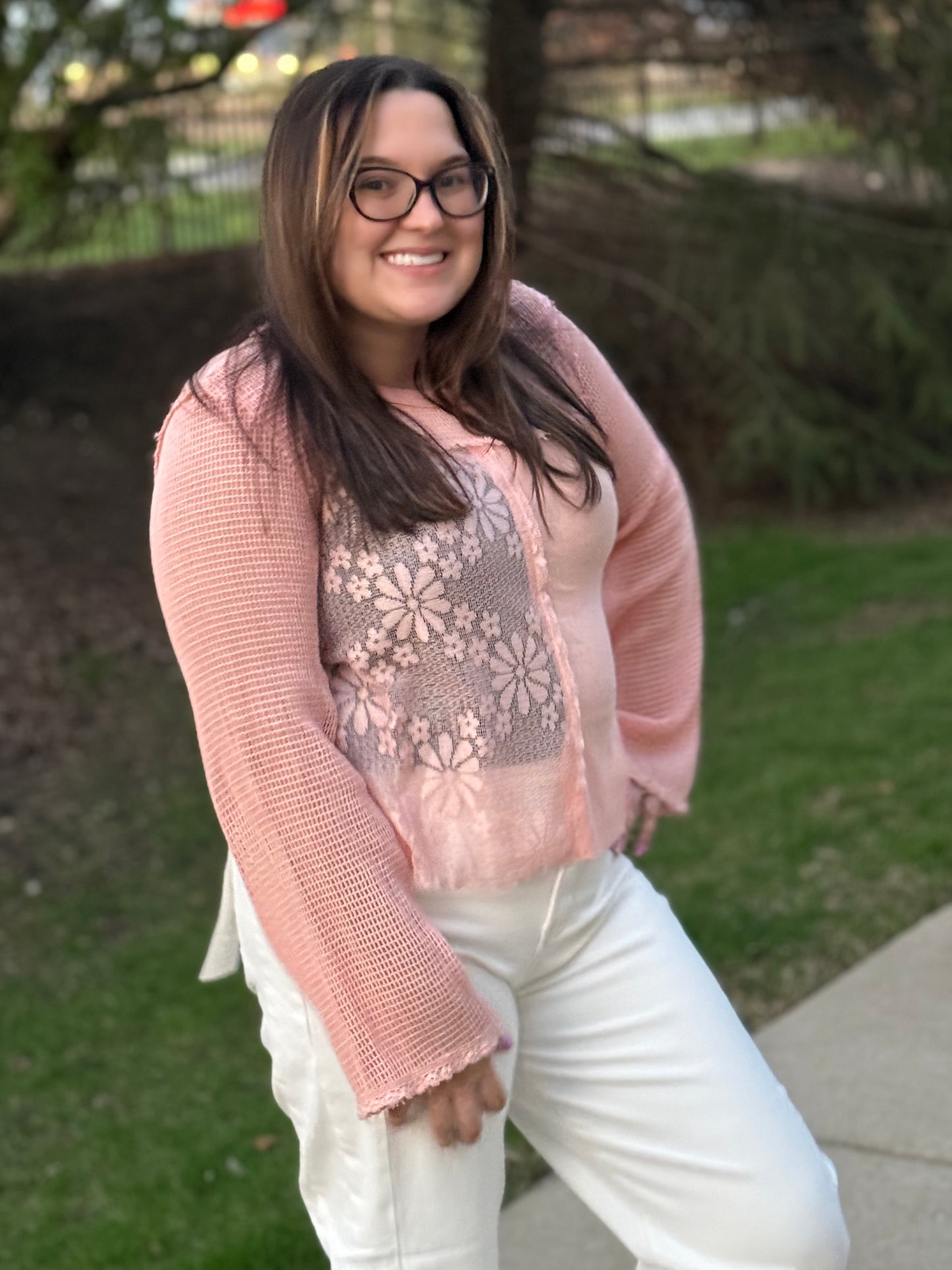 Petal Lace Top