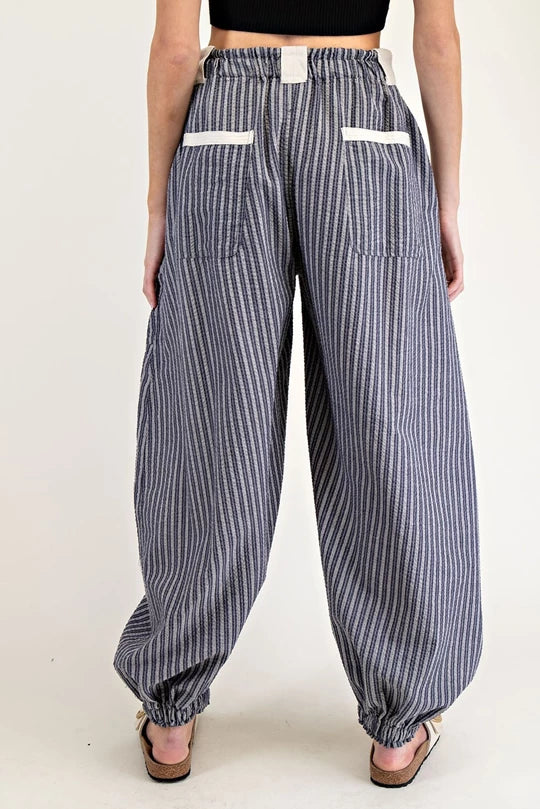 Stripes of Style Pants