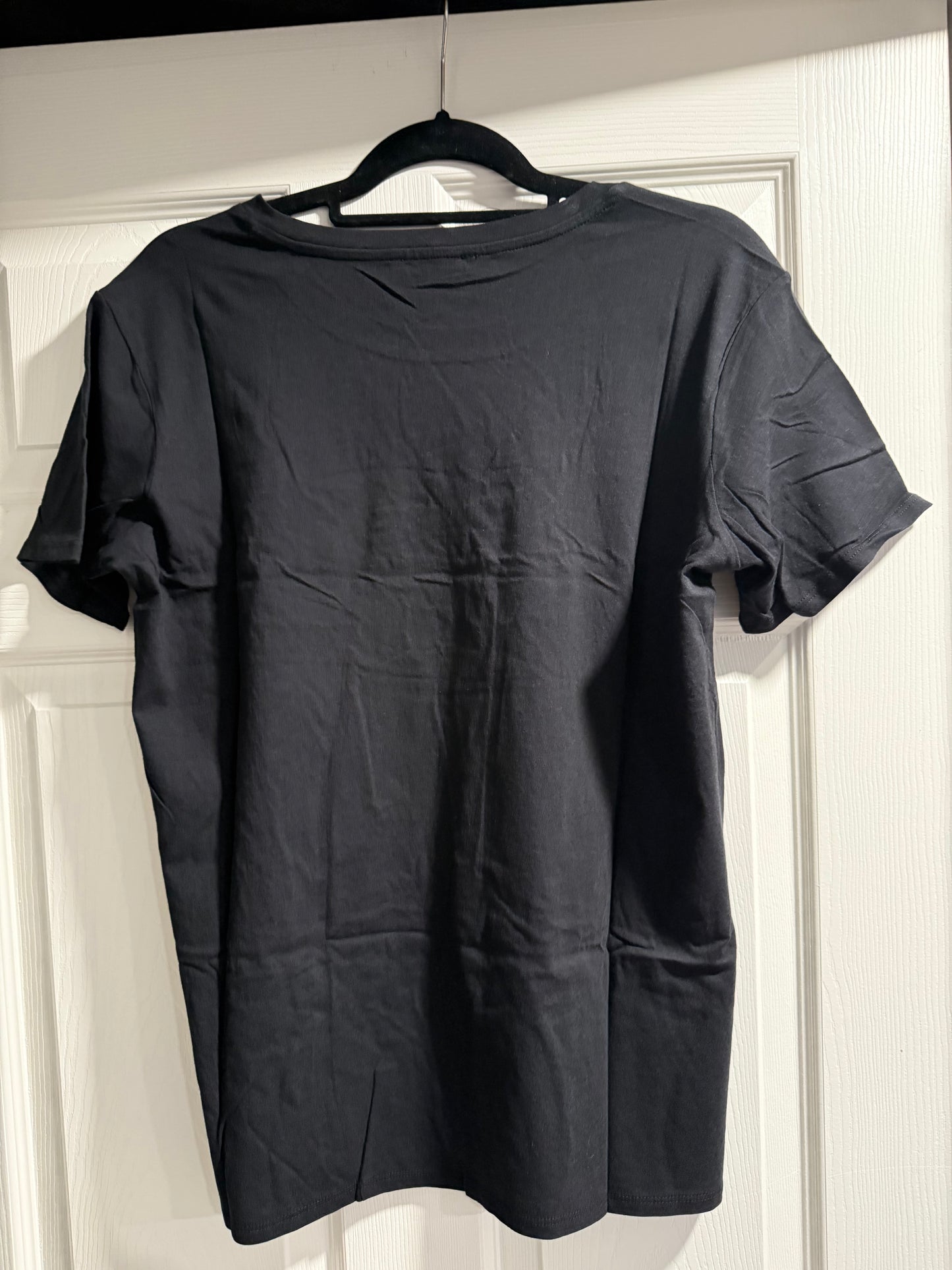 COTTON BOYFRIEND ROUND NECK TEE
