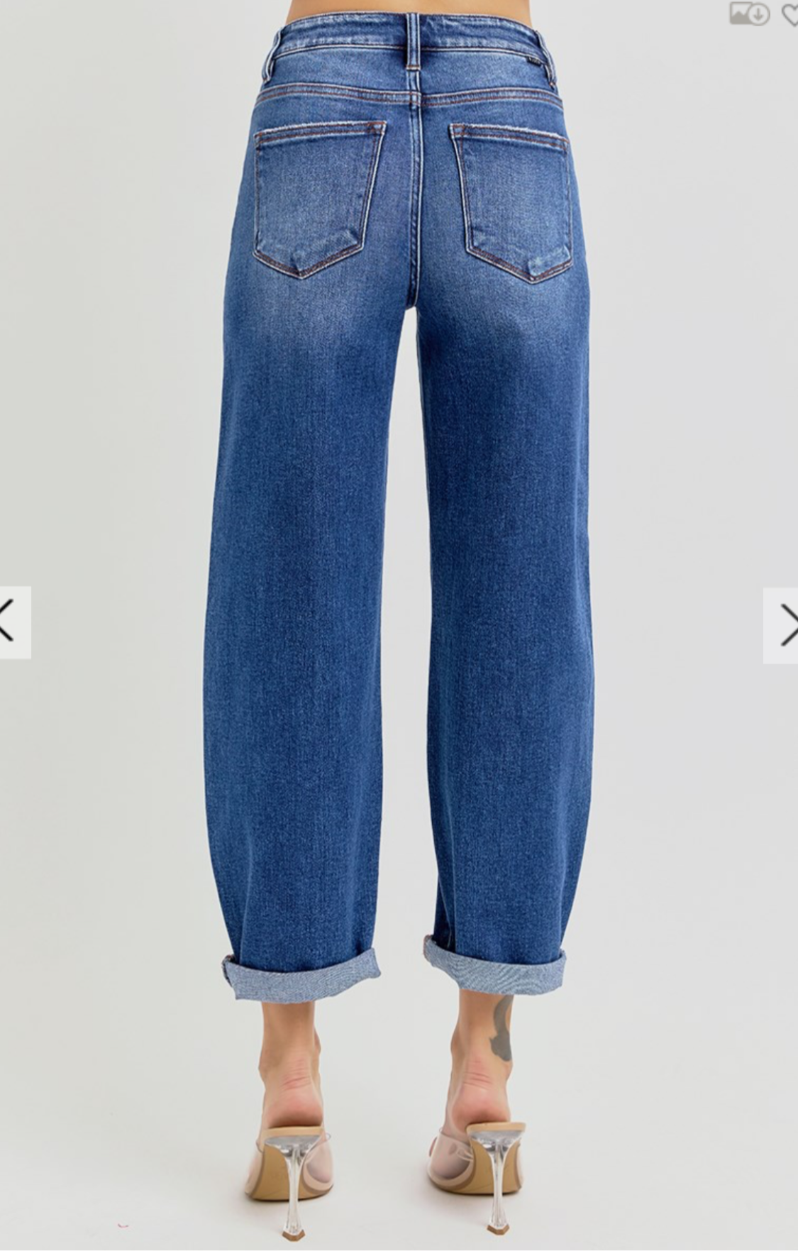 Risen Barrel Jeans