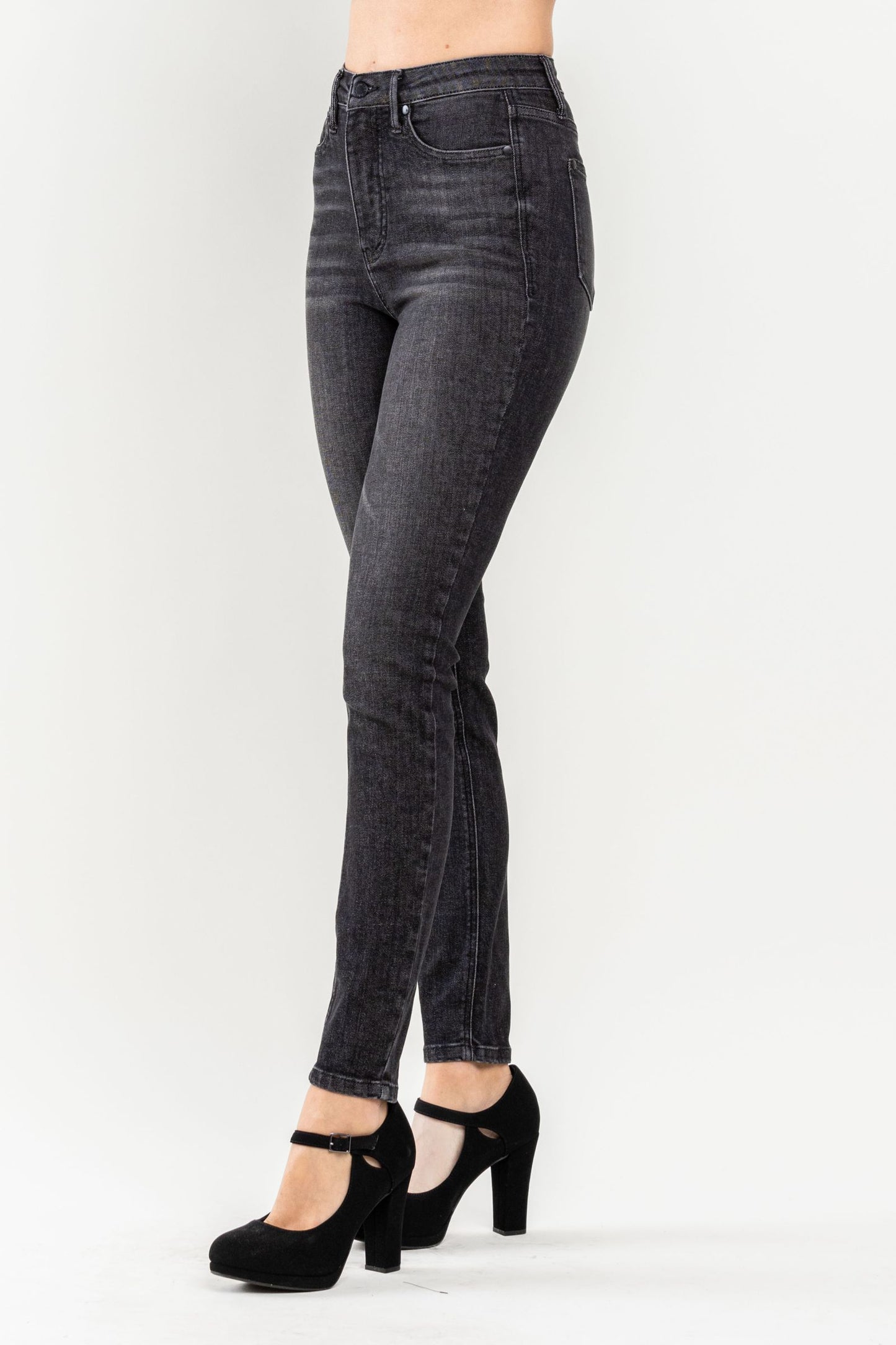 Judy Blue Tummy Control Skinny Fit Black Wash