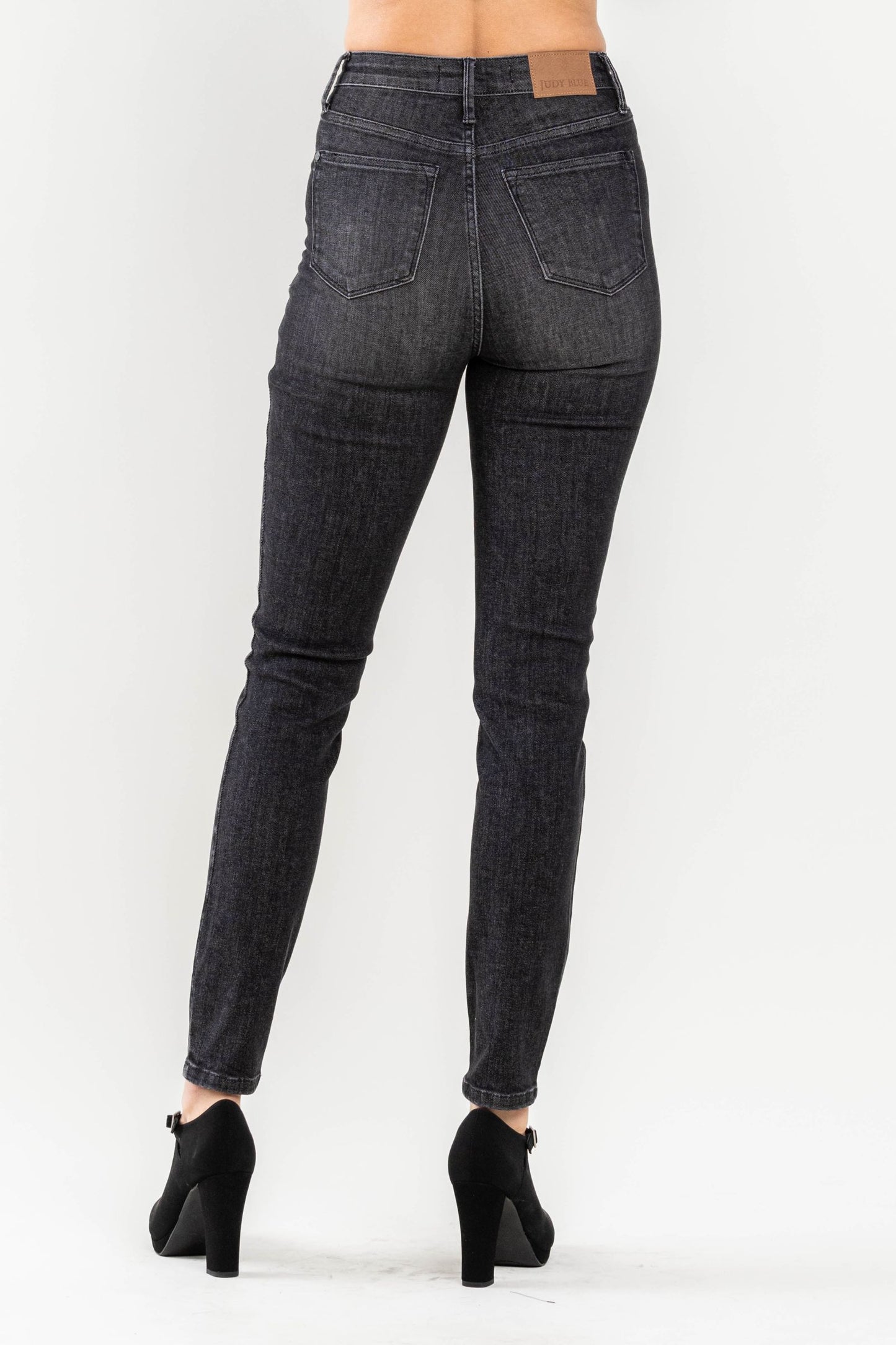 Judy Blue Tummy Control Skinny Fit Black Wash