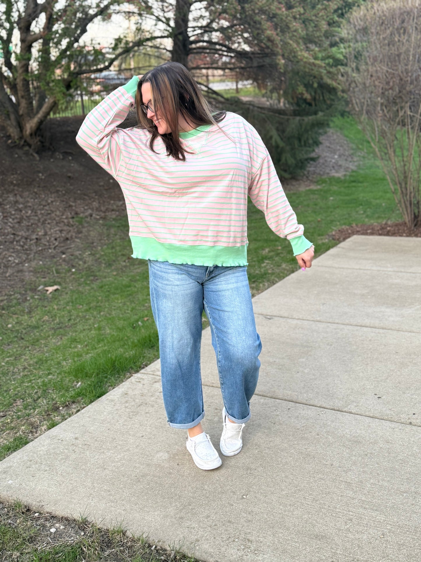 Risen Barrel Jeans