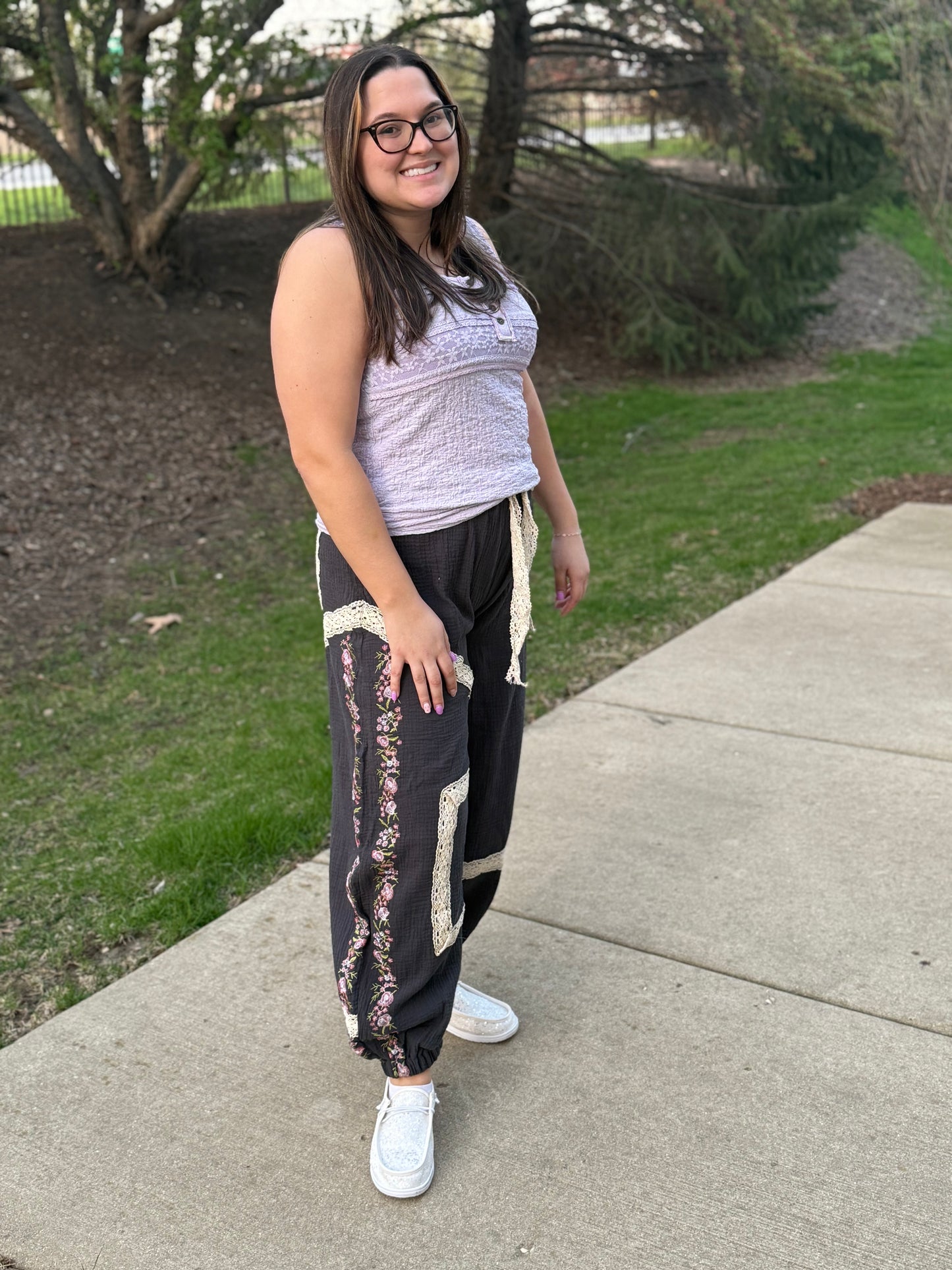 Floral Breeze Jogger