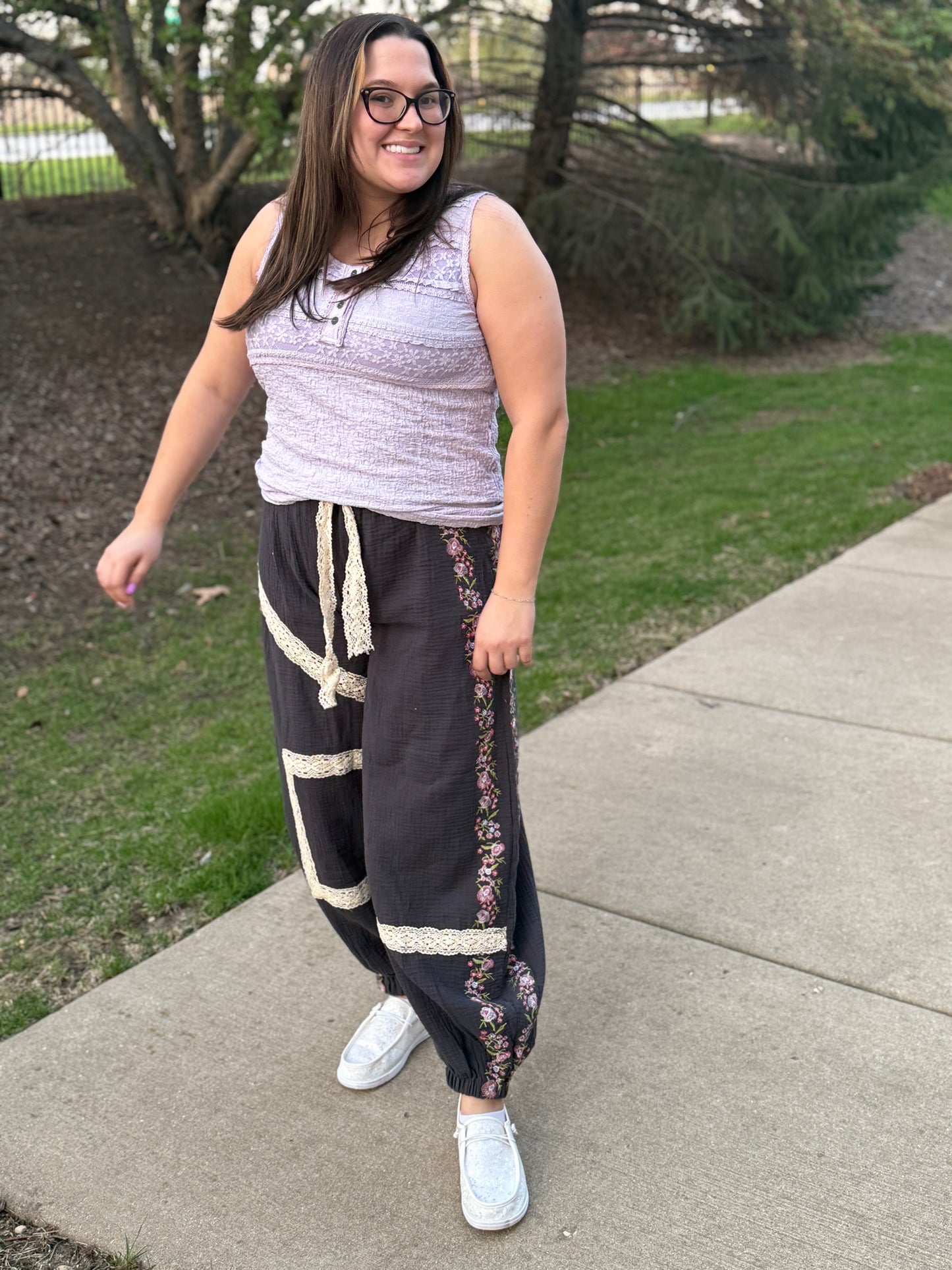 Floral Breeze Jogger