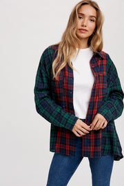 Christmas Color Block Plaid