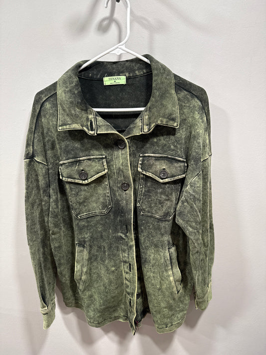 Acid wash olive