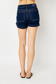 Judy Blue -MIDRISE CLASSIC CARPENTER SHORTS