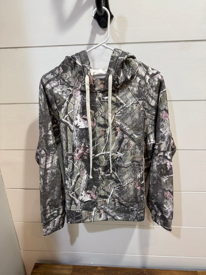 Camo Sweatshirt Hoodie (Green)