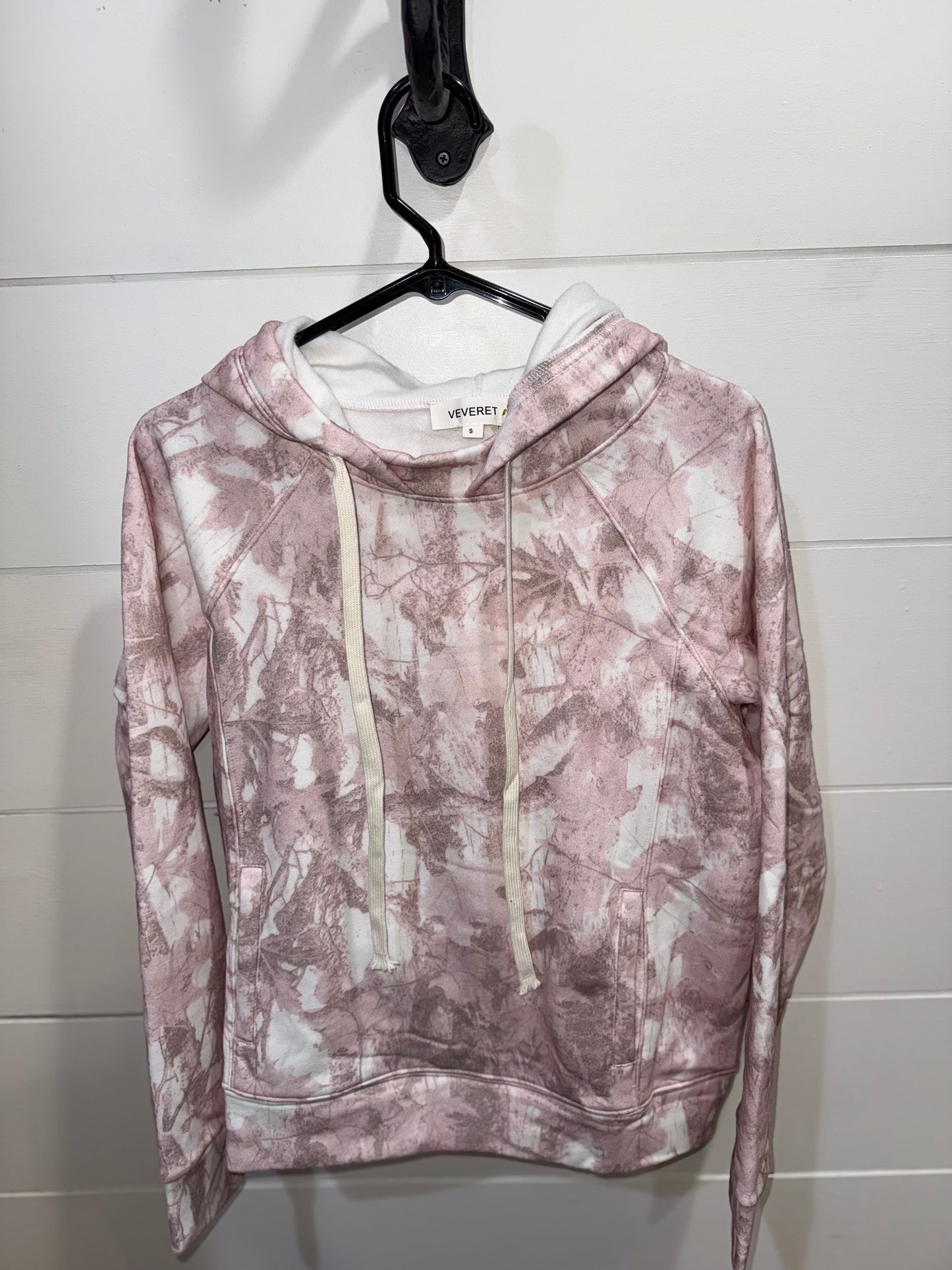 Camo Sweatshirt Hoodie (Pink)