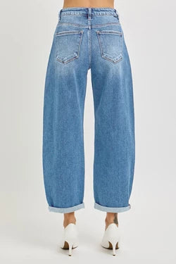 Risen Barrel Jeans