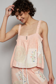 Crochet Floral Top