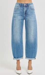 Risen Barrel Jeans