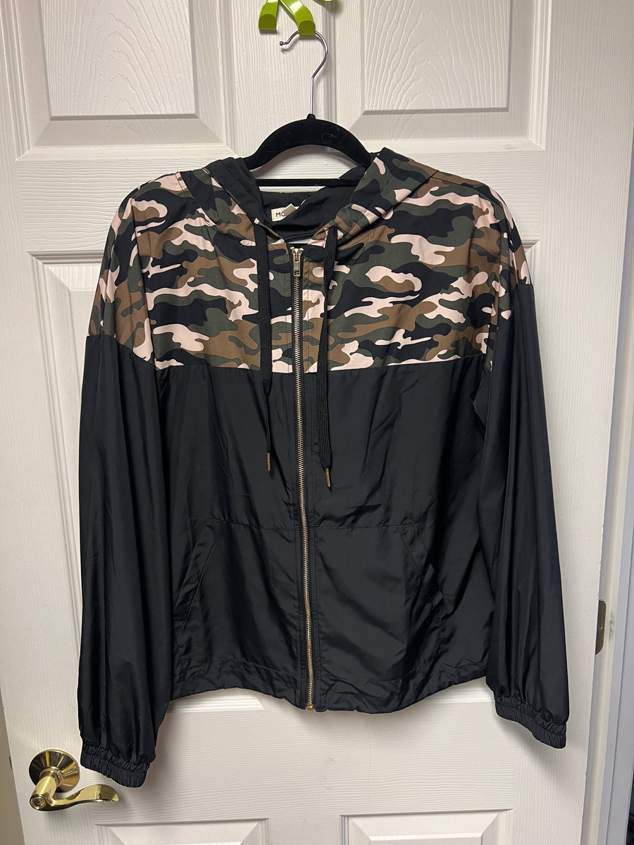 Camo light weight jacket