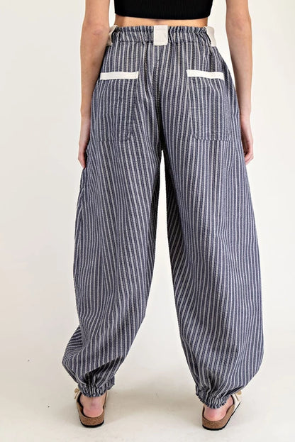 Stripes of Style Pants