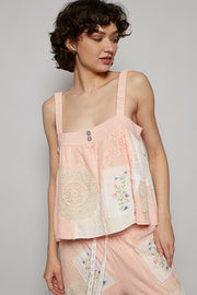 Crochet Floral Top