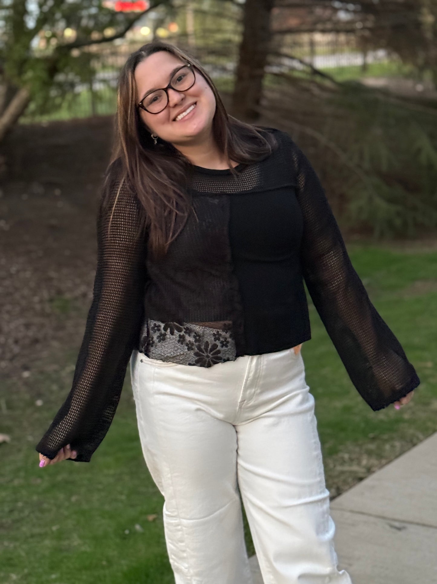 Petal Lace Top