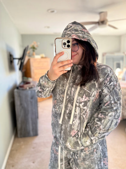 Camo Sweatshirt Hoodie (Green)