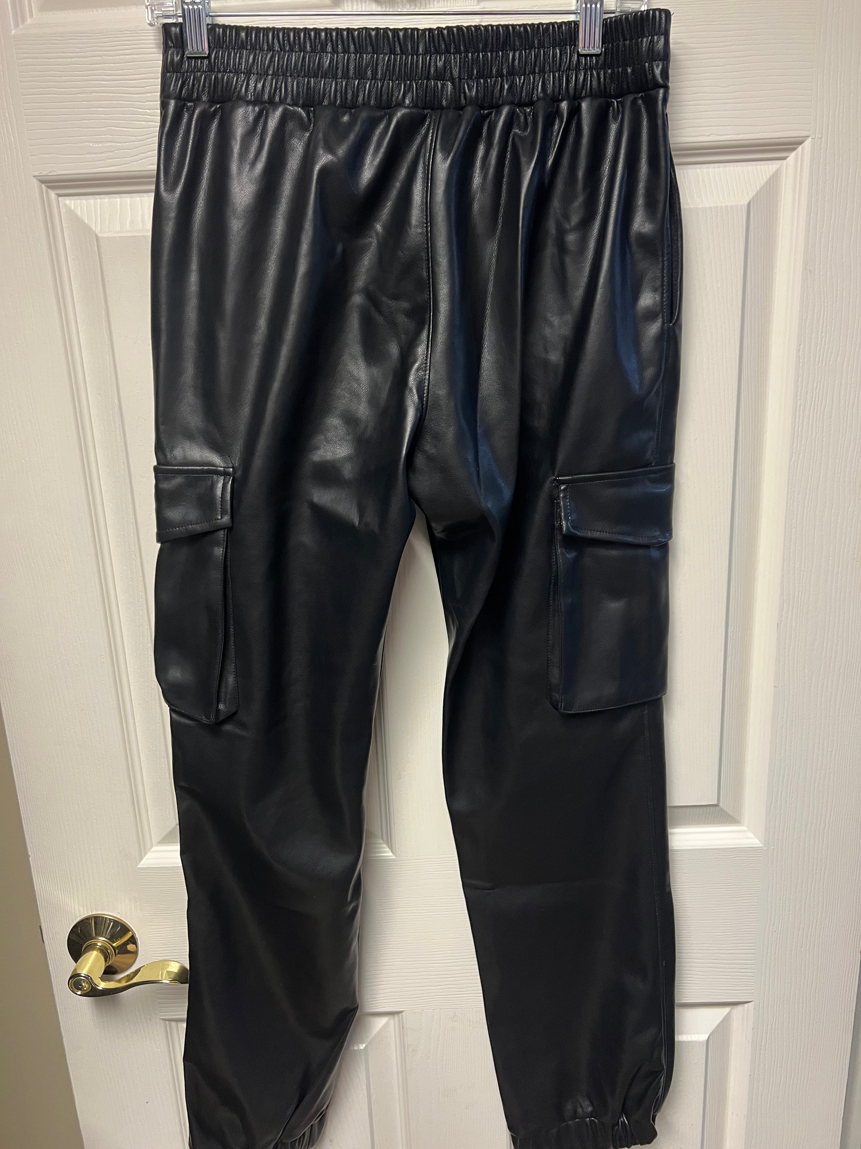 Mono B Vegan Leather Jogger Pant