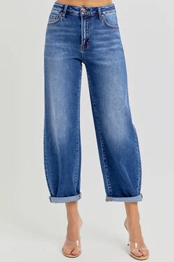 Risen Barrel Jeans