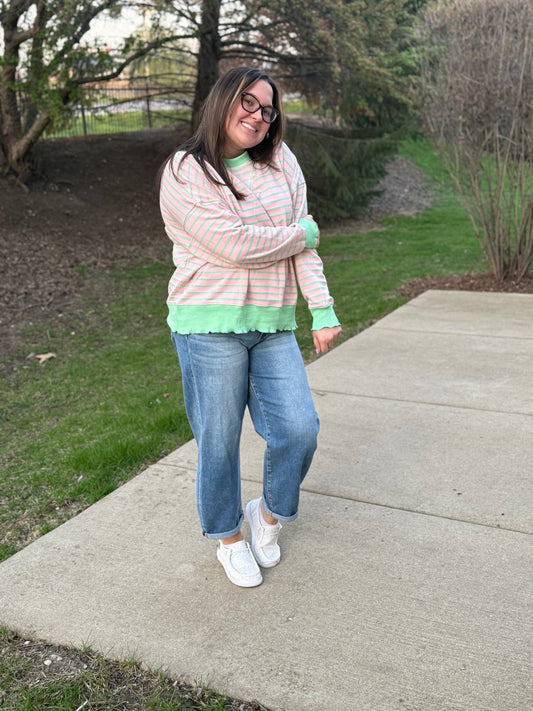 Risen Barrel Jeans